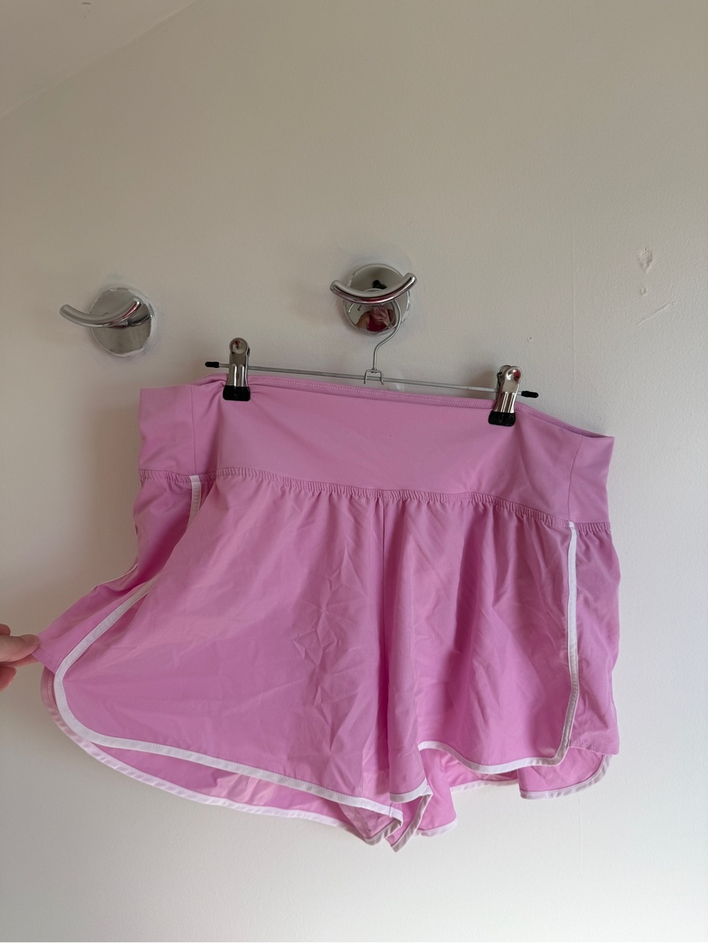 DSG Pink Athletic Skort with White Trim